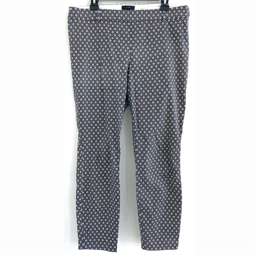 12T J Crew Geometric Print Minnie Pant